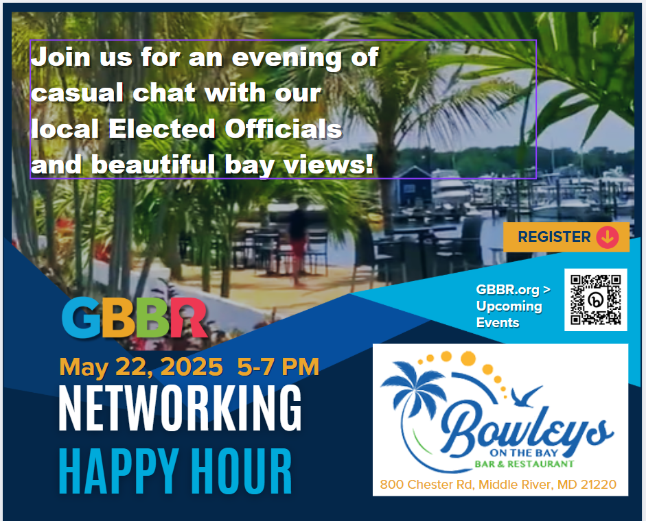 Networking Happy Hour promo May 2025