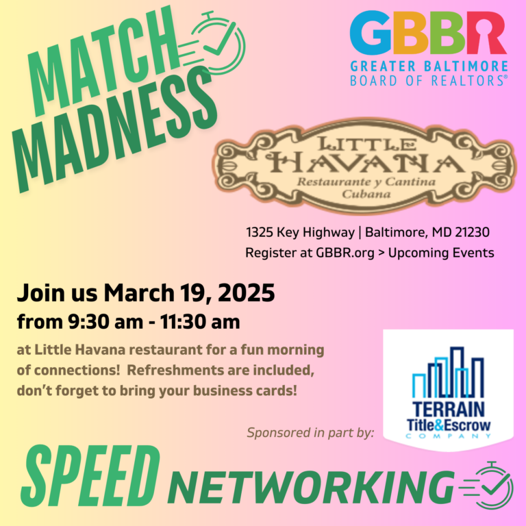 GBBR Greater Baltimore Board of REALTORS®