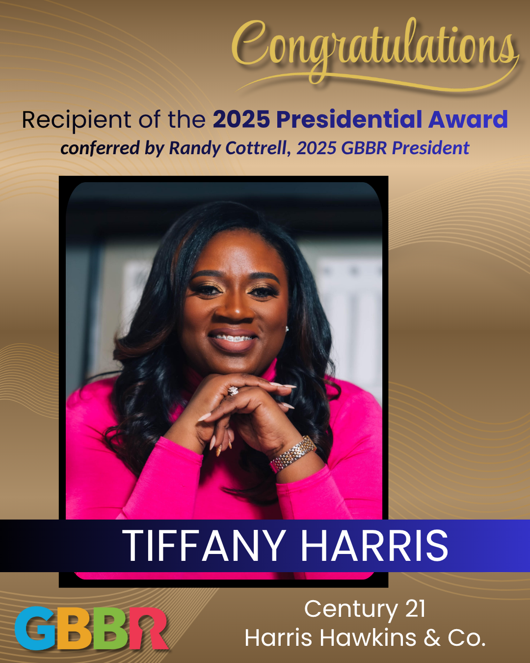 Prez award 2025 Harris
