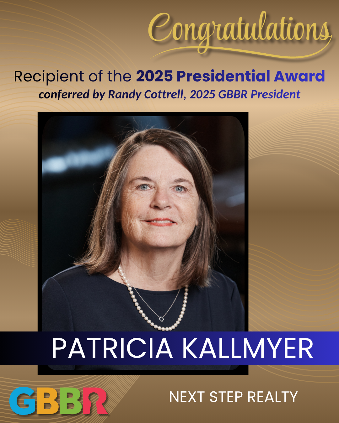 Prez award 2025 Kallmyer