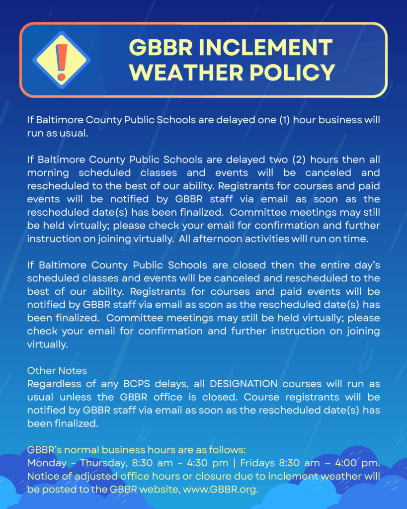 Inclement Weather Policy December 2025