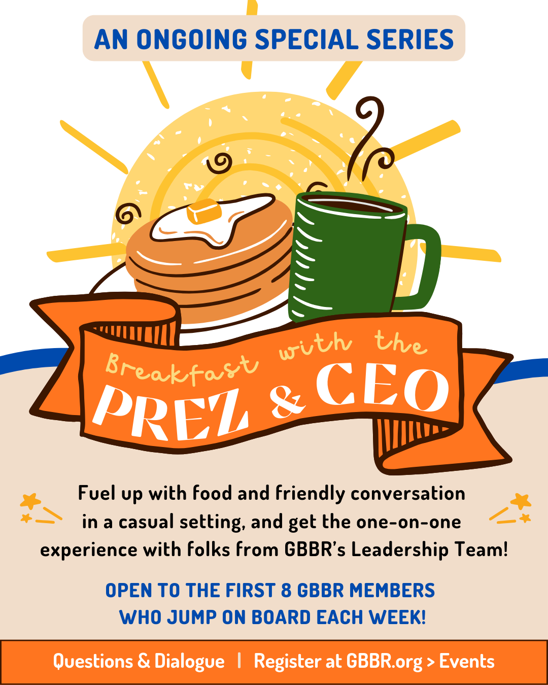 Breakfast with the Prez & CEO promo
