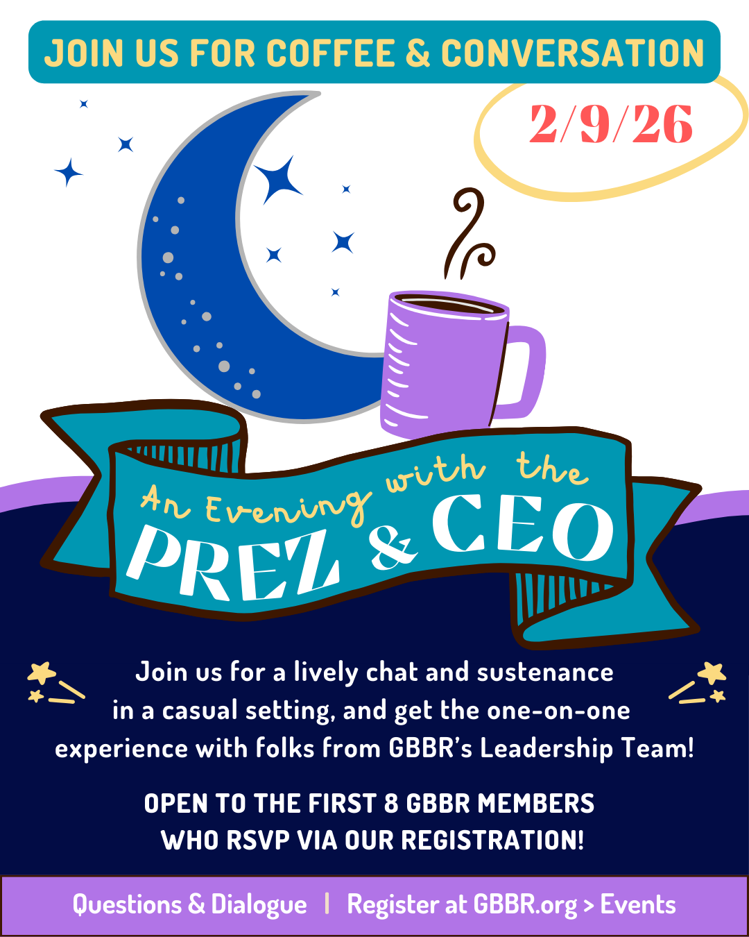 Coffee & Conversation Prez & CEO promo Feb 2026