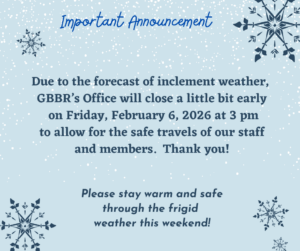 Inclement Weather notice Closing Early 2 6 26