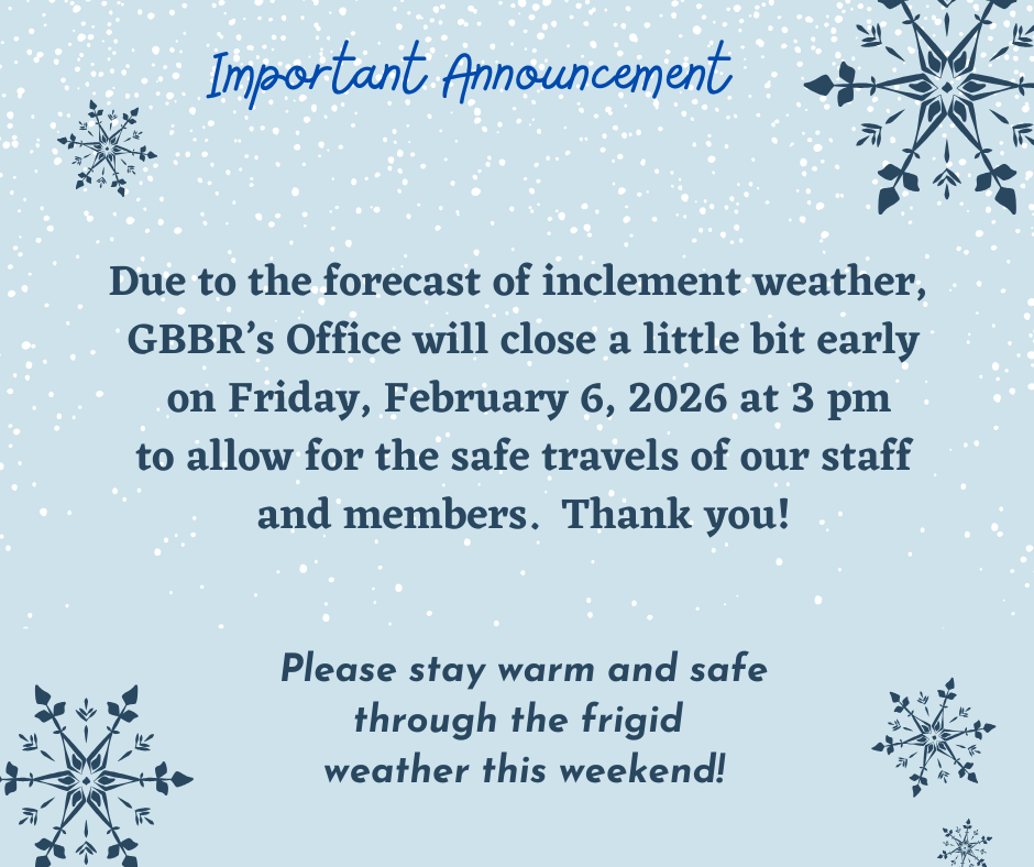 Inclement Weather notice Closing Early 2 6 26