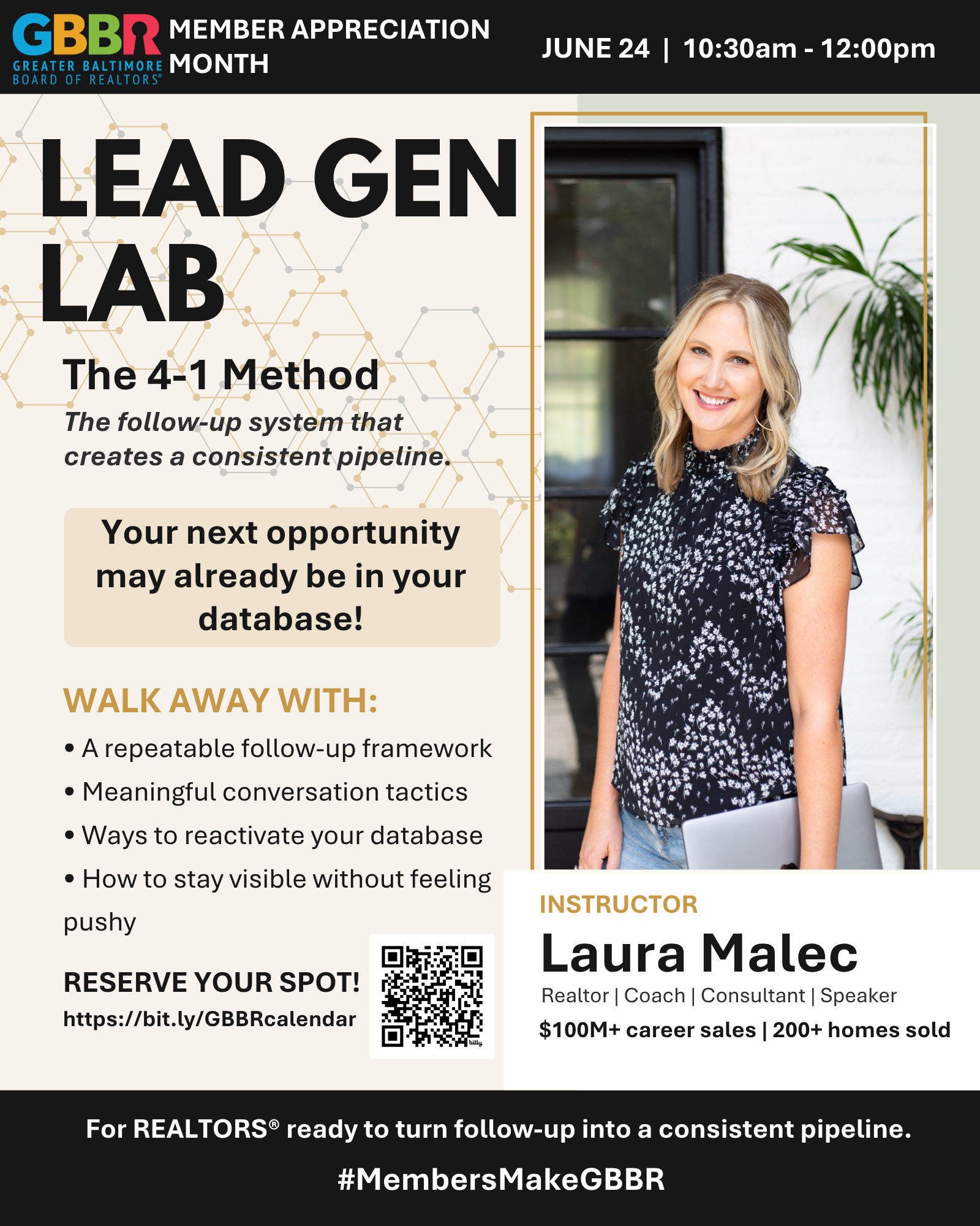Lead Gen Lab Canva Editable Flyer