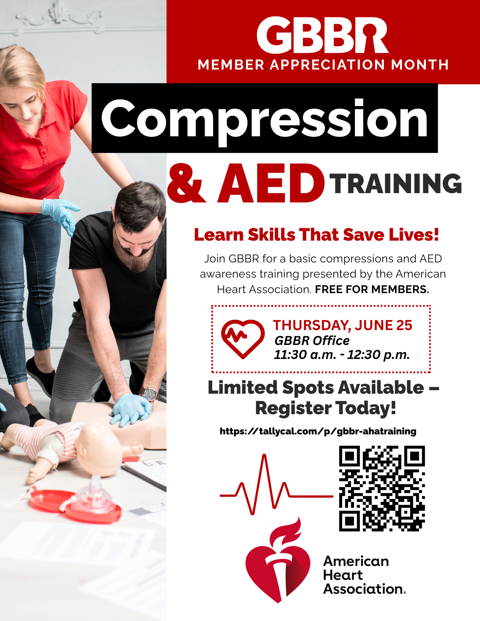 Member Appreciation CPR Training