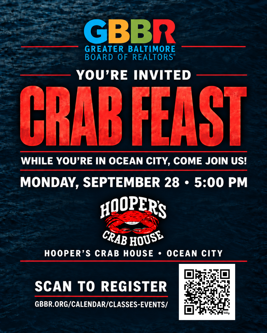 GBBR Crab Feast Invite 2026 GBBR MEMBERS